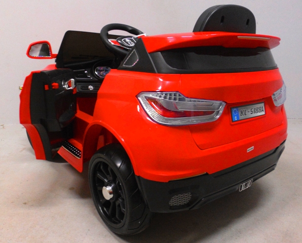 Obrazek produktu Cabrio B12 czerwony autko na akumulator, miękkie koła Eva