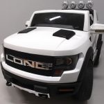 Obrazek produktu Cabrio LONG biały, miękkie koła Eva, Duże Autko Na Akumulator