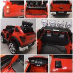 Obrazek produktu Cabrio LONG czerwony, miękkie koła Eva, Duże Autko Na Akumulator