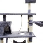 Obrazek produktu Drapak dla kota z hamakiem szary