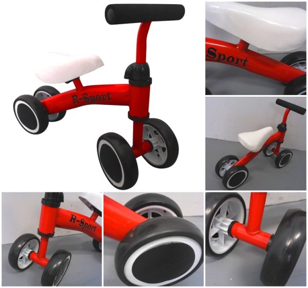 Obrazek produktu Rowerek biegowy R11 czerwony R-Sport, jeździk