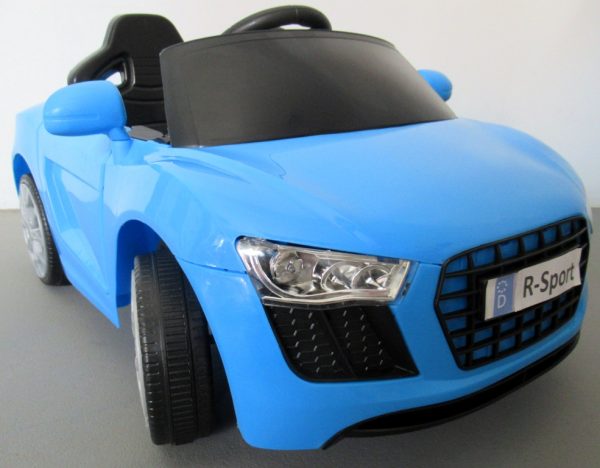 Obrazek produktu Cabrio AA4 niebieski, autko na akumulator, funkcja bujania