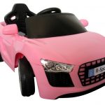 Obrazek produktu Cabrio AA4 różowy, autko na akumulator, funkcja bujania