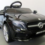 Obrazek produktu Mercedes GLA45 Czarny, Autko na Akumulator, Miękkie koła Eva, miękki fotelik, Licencja