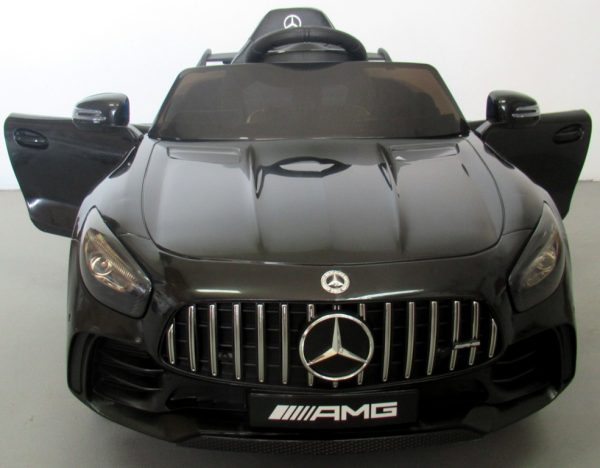 Obrazek produktu Mercedes GTR czarny Miękkie koła Eva, miękki fotelik Licencja