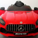 Obrazek produktu Mercedes GTR czerwony Auto na akumulator Miękkie koła Eva, miękki fotelik Licencja