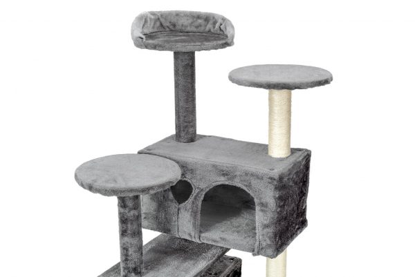 Obrazek produktu Drapak dla kota 7 poziomów Szary