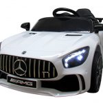 Obrazek produktu Mercedes GTR-S Biały na Akumulator Miękkie koła Eva miękki fotelik