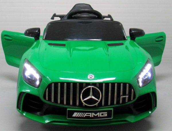 Obrazek produktu Mercedes GTR-S Zielony na Akumulator Miękkie koła Eva miękki fotelik